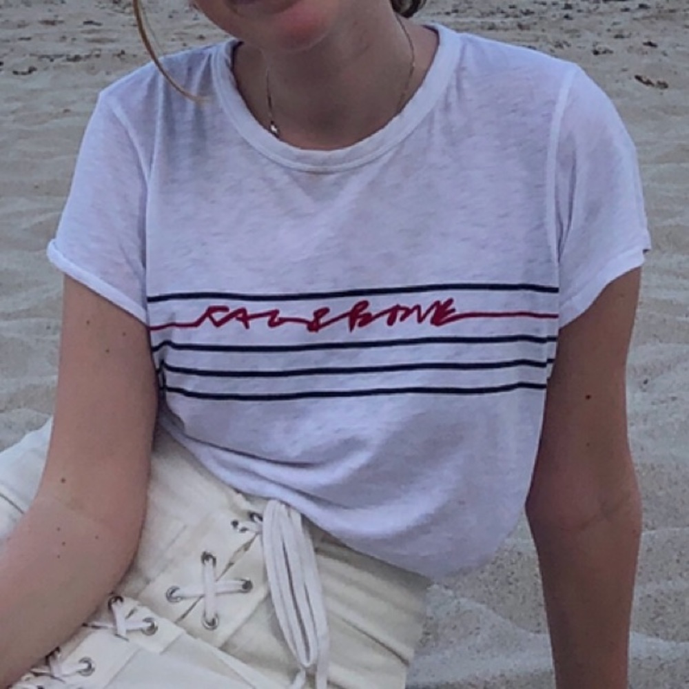 Rag and bone graphic tee!